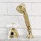 Kingston Brass KSK3352PXTR Transfer Valve Set For Roman Tub Filler, Polished Brass KSK3352PXTR - alternate 5